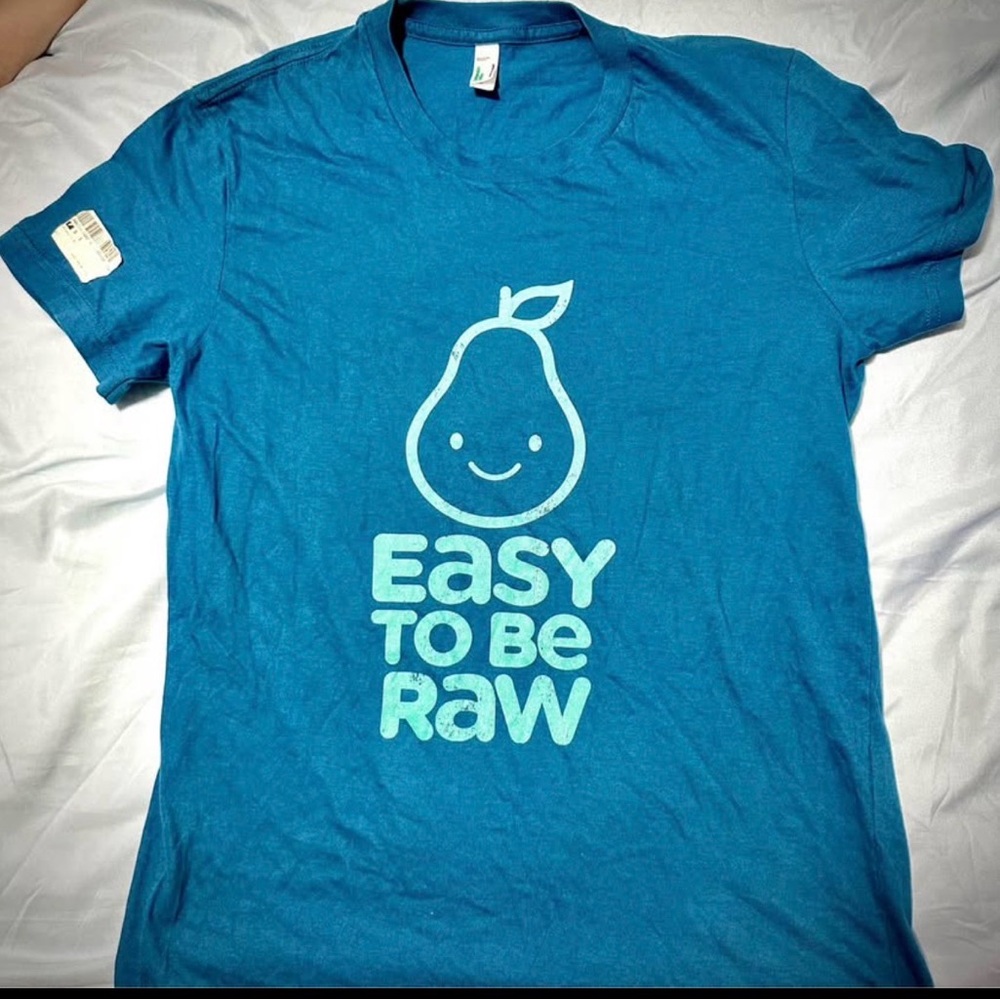 Brand New Fruitarian Shirt By Megan Elizabeth American Apparel